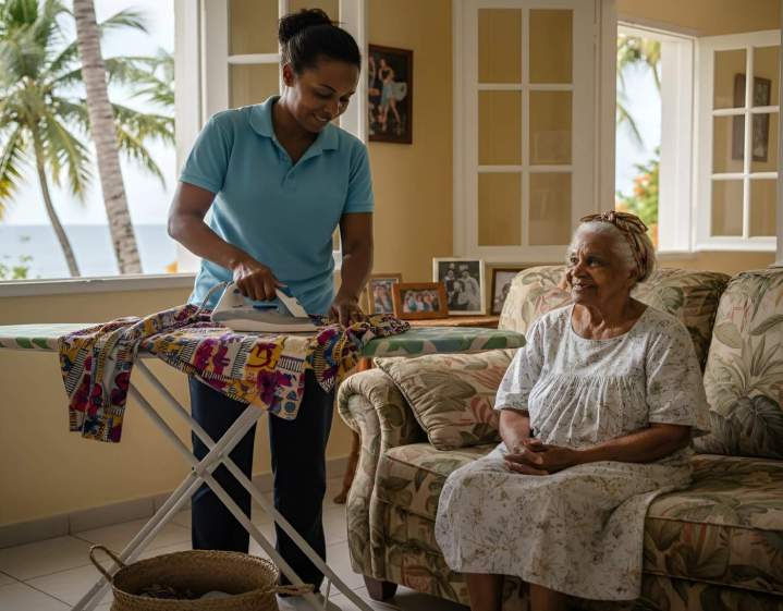 Service de repassage pour personnes âgée Martinique